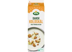 Koldskål med tykmælk og æg 2% 1 L