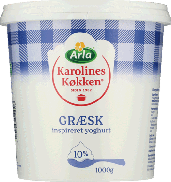 KK GRÆSK YOGH 10% 1X1KG