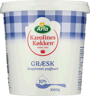 KK GRÆSK YOGH 10% 1X1KG