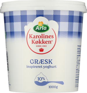 Arla Karolines Køkken® Græsk inspireret yoghurt 10% 1000 g