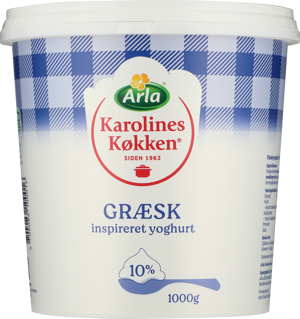 Karolines Køkken® Græsk inspireret yoghurt 10% 1000 g