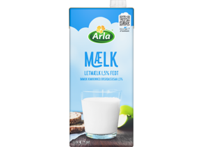 UHT Letmælk 1,5% 1000 ml