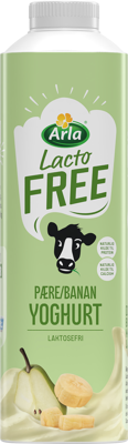 Laktosefri Pære/Banan Yoghurt 1,4% 1000 g