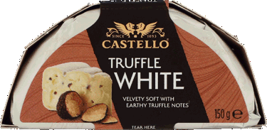 CASTELLO HVID TRØFFEL 150GRAM