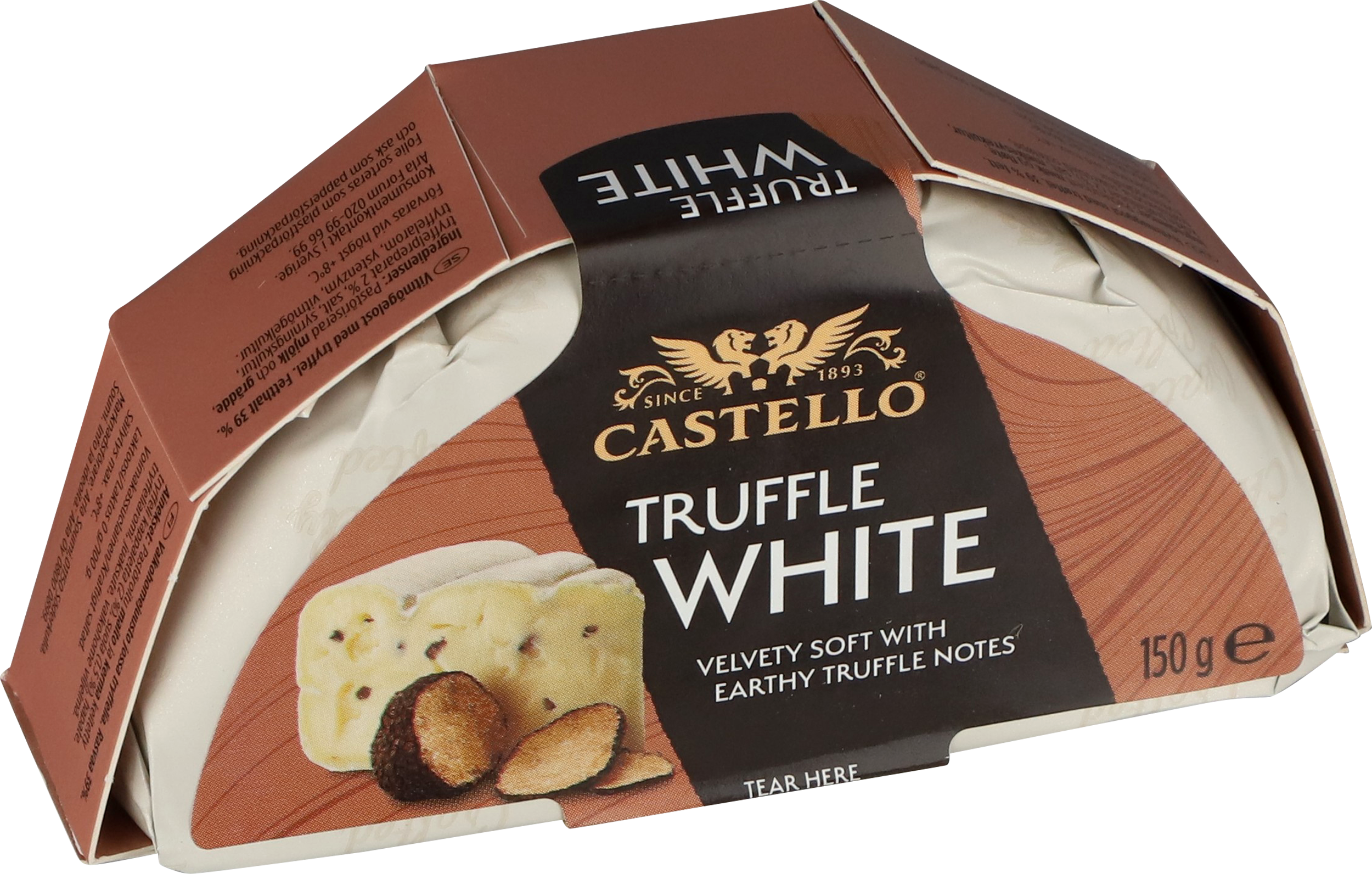 White tryffel vitmögelost 150 g