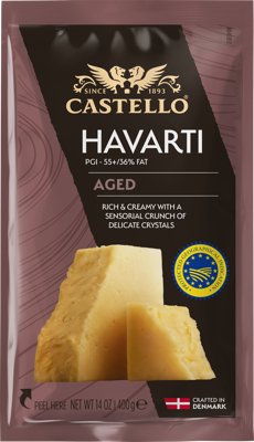 Castello® Aged Havarti 55+ 400 g