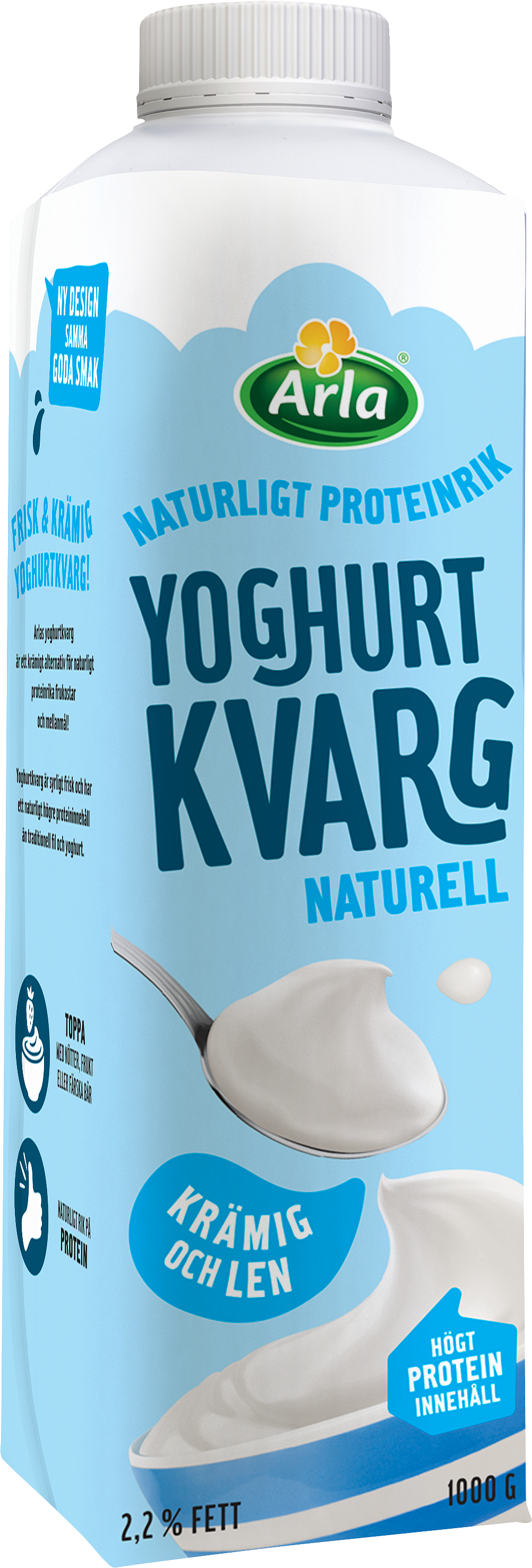 Yoghurtkvarg naturell 1000 g