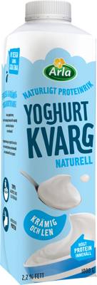 Arla® Yoghurtkvarg naturell 0,1% 1000 g