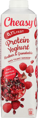 Cheasy® Protein yoghurt hindbær/granatæble 0,1% 1000 g