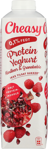 Cheasy® Protein-yoghurt hindbær/granatæble 0,1% 1000 g