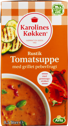 Karolines Køkken® Rustik tomatsuppe 3% 500 ml
