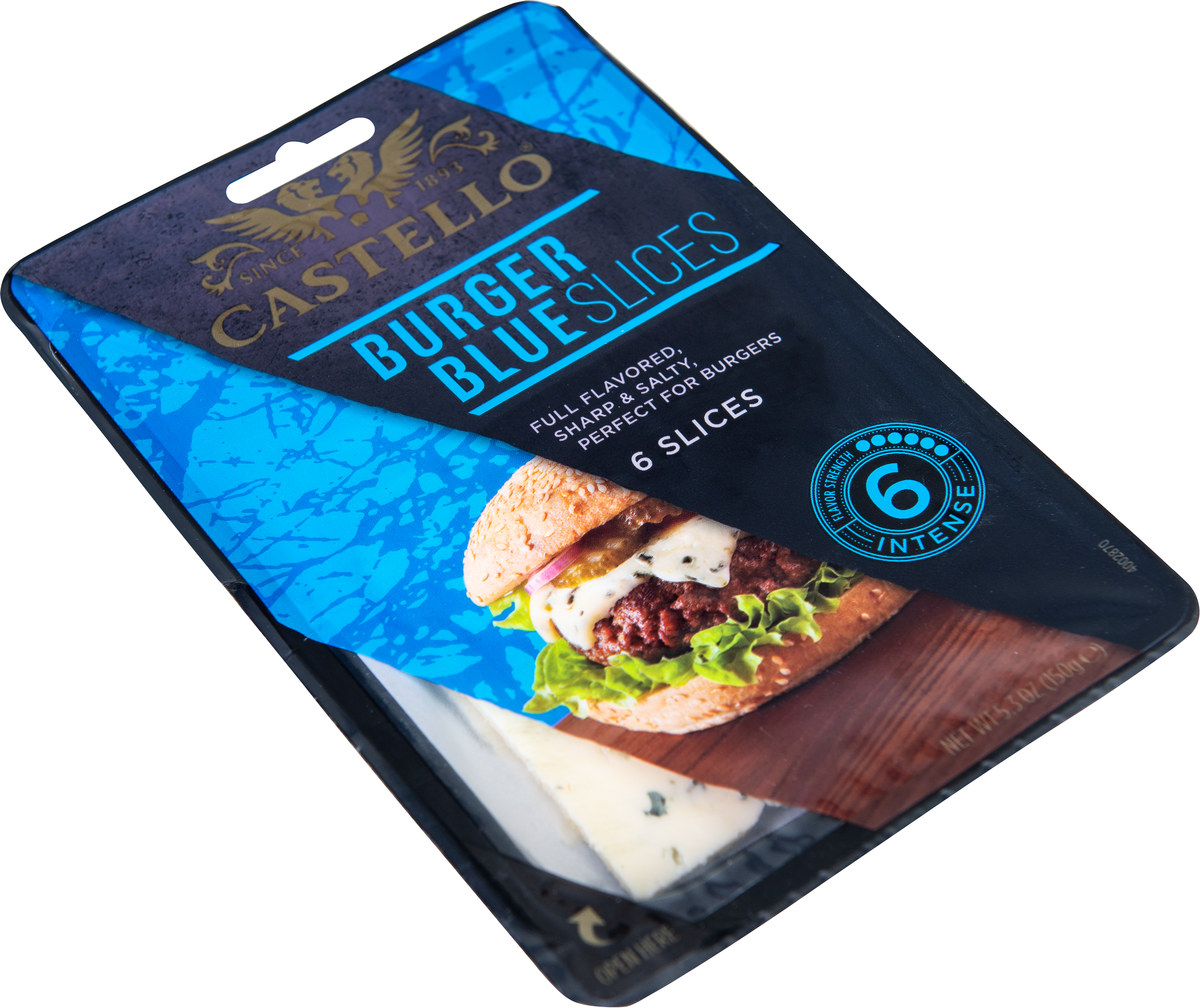 Burger blue skivad blåmögelost 150 g