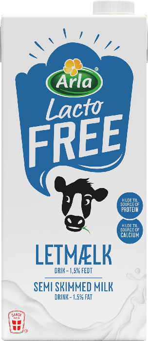 Lactofree Letmælk drik 1,5% 1 L