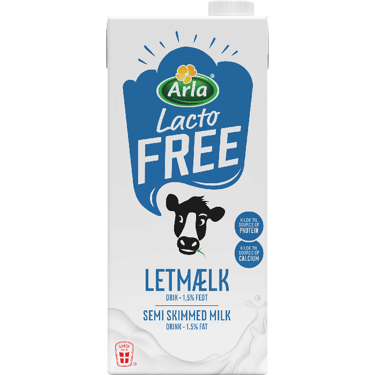Lactofree Letmælk drik 1,5% 1 L