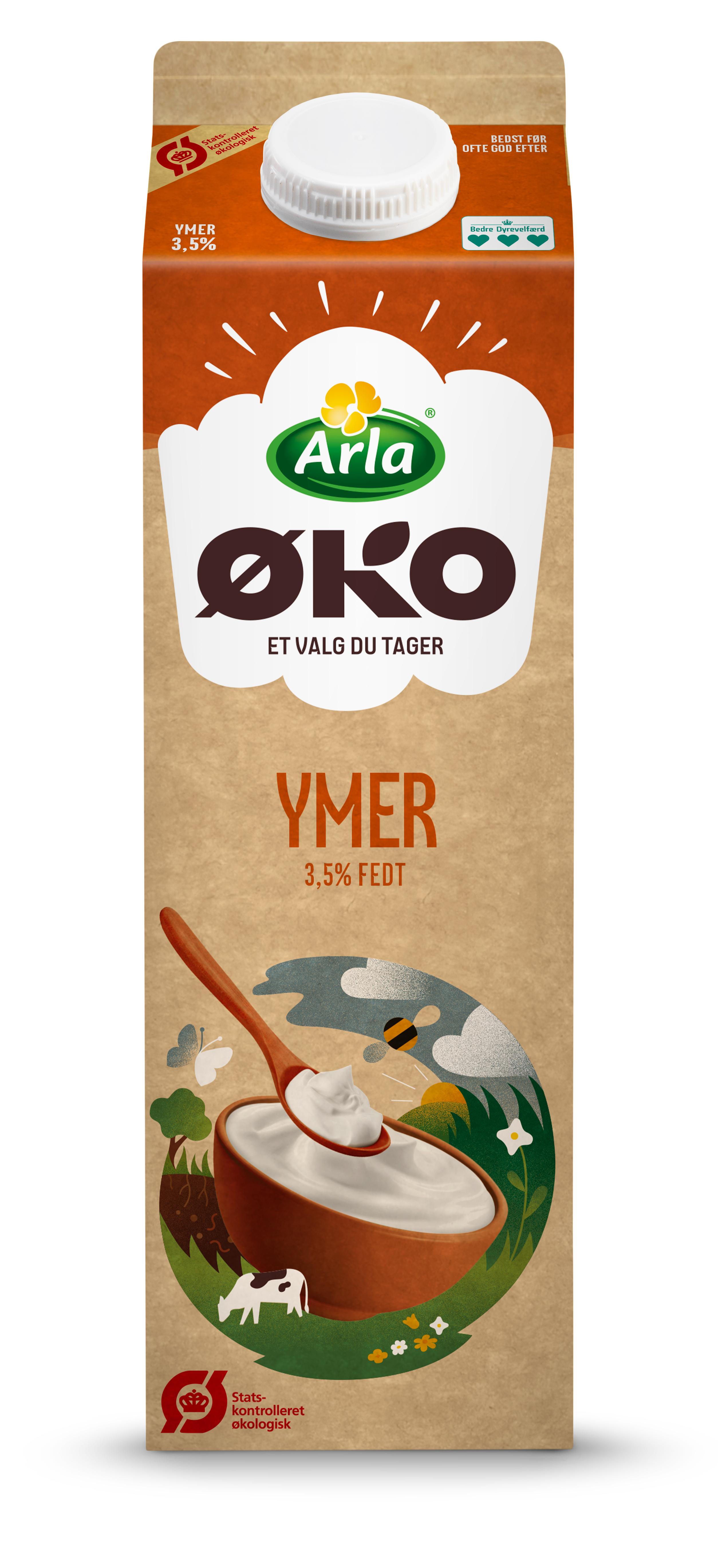 Økologisk Ymer 3,5% 1000 g