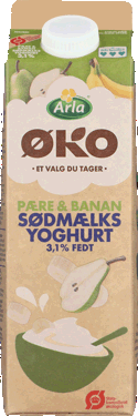 ARLA ØKO YOG 3,1% PÆ/BA 1X1KG