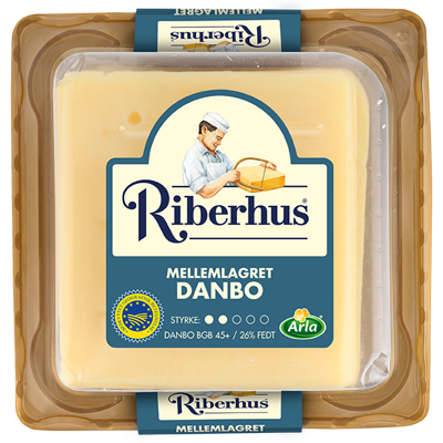Riberhus® Danbo Mellemlagret 45+ 240 g
