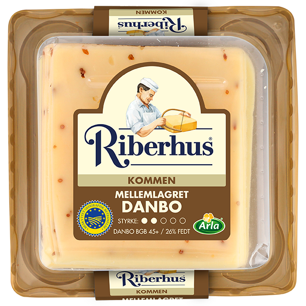 Danbo Mellemlagret m. kommen 45+ 240 g