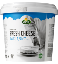 Friskost laktosefri 16% 1,5 kg