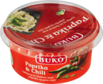 Pisket flødeost paprika/chilli 70+ 125 g