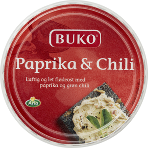 BUKO® Pisket flødeost paprika/chilli 70+ 125 g