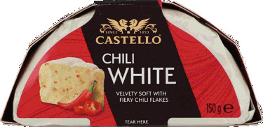 65+ CASTELLO WHITE W/CHILI 1X150G