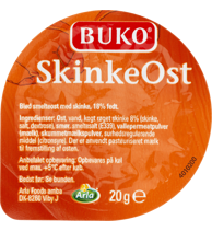 Smelteost m. skinke 20 g