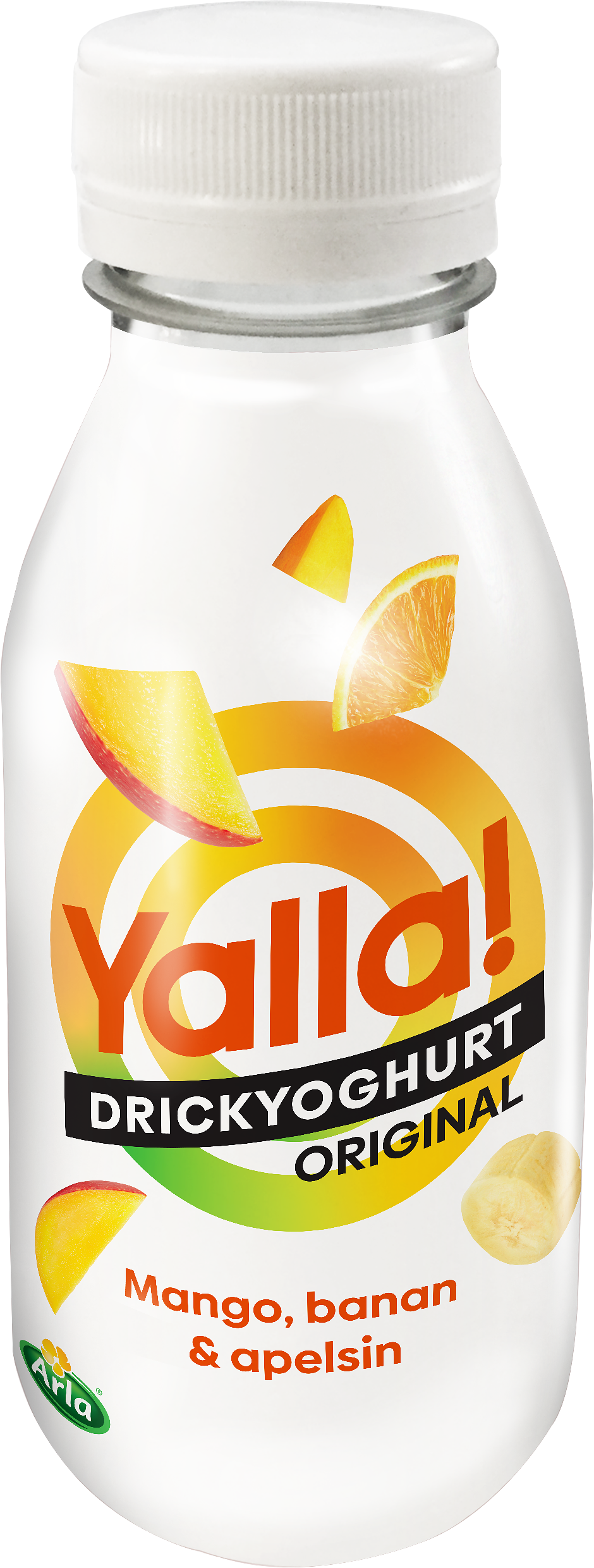 Yalla Drickyoghurt mango/banan/apelsin 350 ml