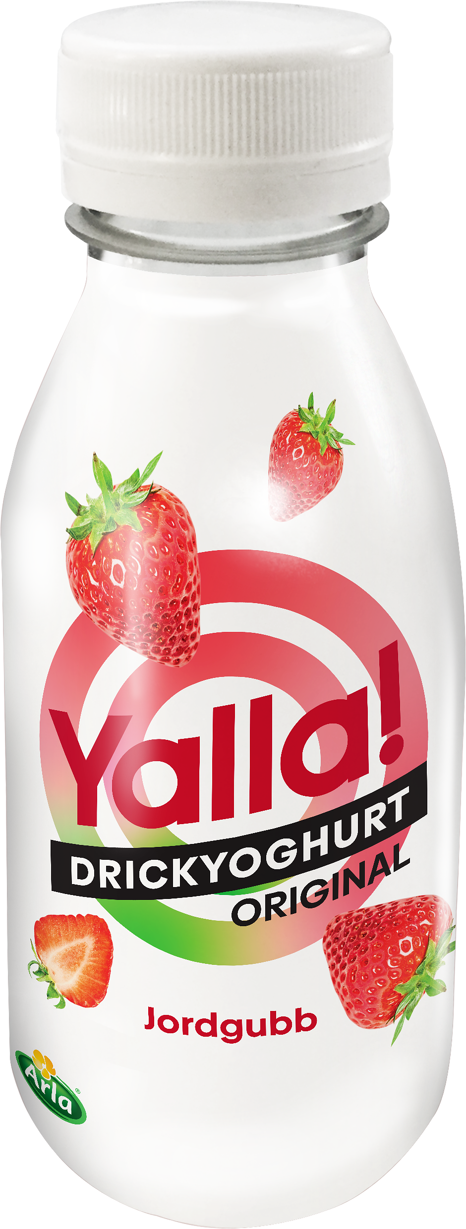Yalla Drickyoghurt jordgubb 350 ml