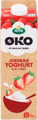 Yoghurt jordbær 0,4% 1000 g