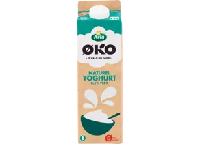 Økologisk naturel yoghurt 0,4% 1000 g