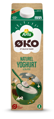 Arla® ØKO Økologisk naturel yoghurt 0,4% 1000 g