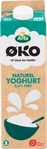 Arla® ØKO Økologisk naturel yoghurt 0,4% 1000 g