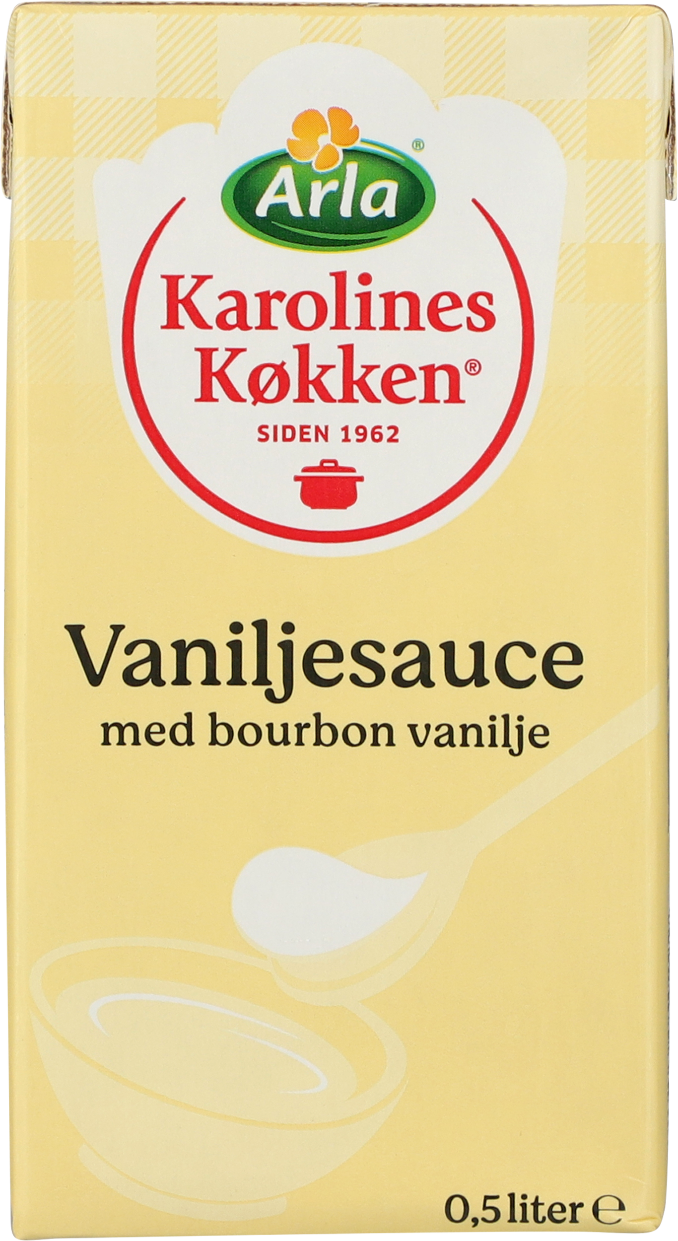 Vaniljesauce 10% 0,5 L