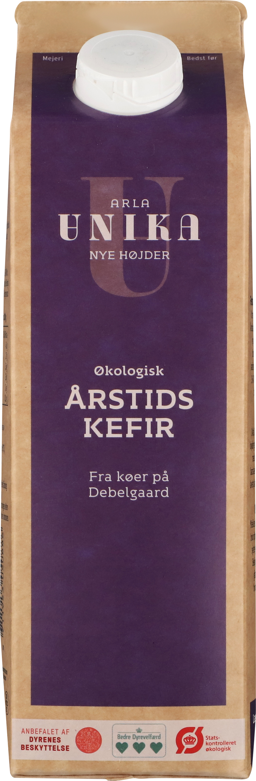 Økologisk Årstids Kefir 4% 1 L