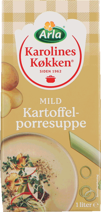 Kartoffelporresuppe 4% 1 L