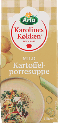 Arla Karolines Køkken® Kartoffelporresuppe 4% 1 L