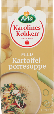 Arla Karolines Køkken® Kartoffelporresuppe 4% 1 L
