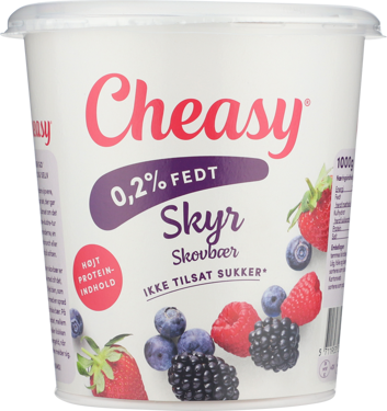 CHEASY SKYR SKOVBÆR 0,2% 1X1KG