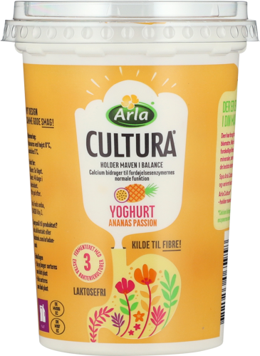 Arla Cultura® Yoghurt ananas/passion 500 g