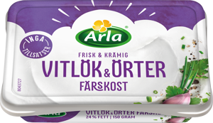 Arla® Färskost Vitlök / Örter 150 g