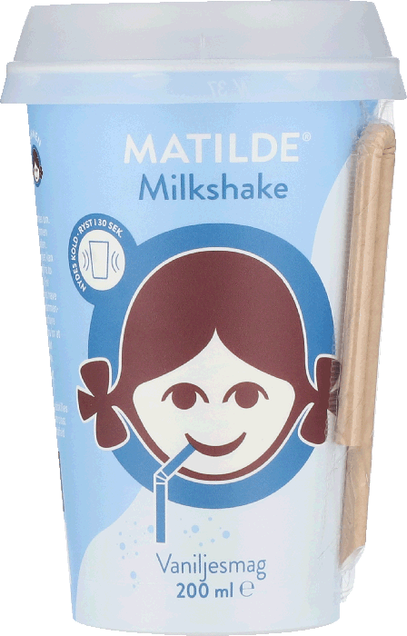 Milkshake vaniljesmag 1,4% 200 ml