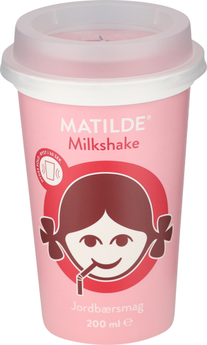 Matilde® Milkshake jordbær 1,3% 200 ml