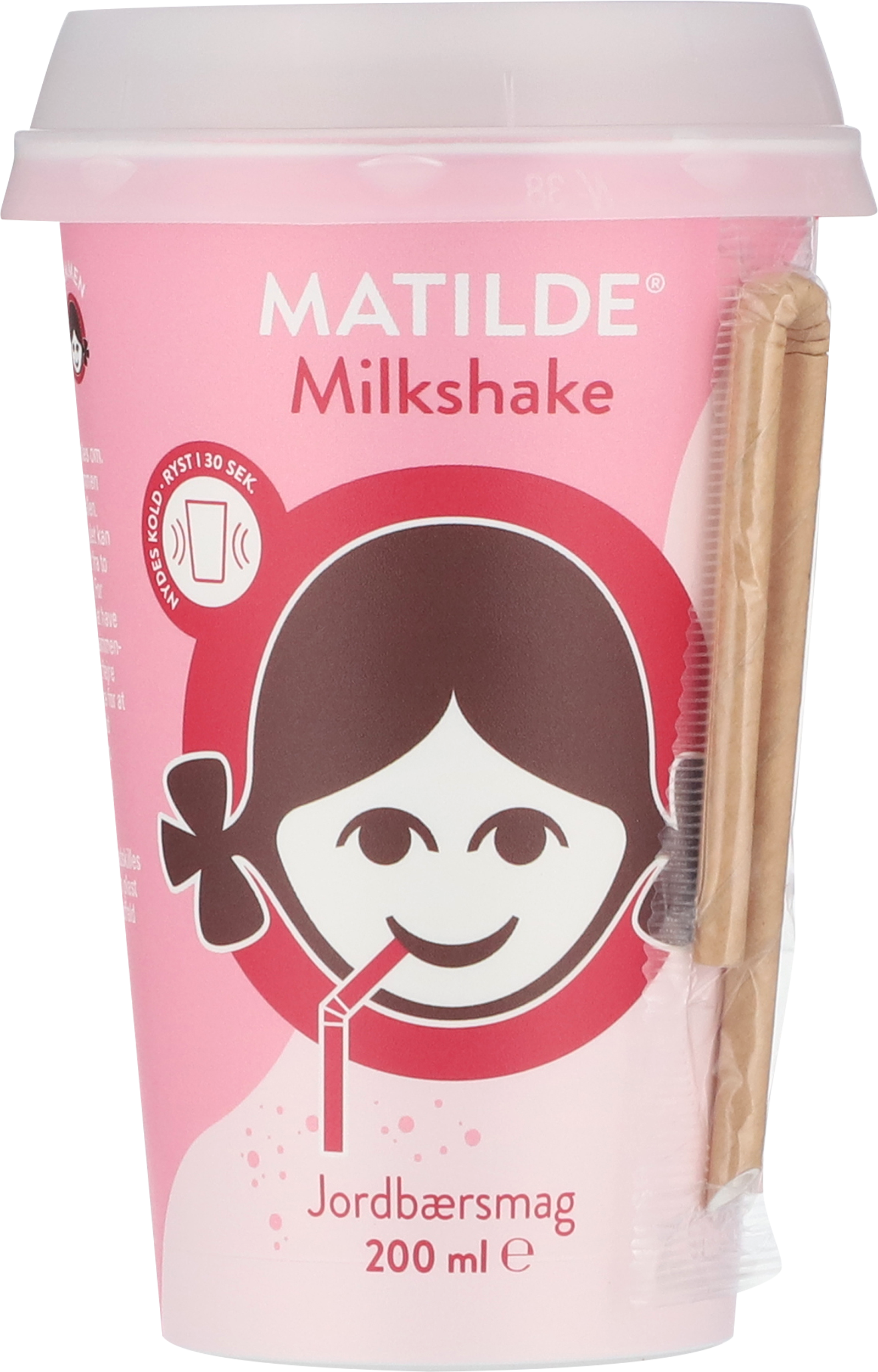 Matilde® Milkshake jordbærsmag 1,4% 200 ml