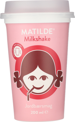 Matilde® Milkshake jordbærsmag 1,3% 200 ml