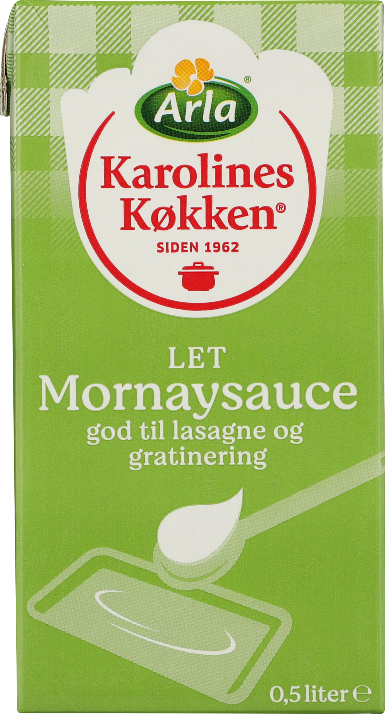 Let Mornaysauce 4% 0,5 L