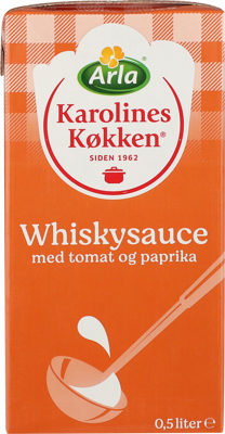 Arla Karolines Køkken® Whiskysauce m/ tomat & paprika 4% 0,5 L