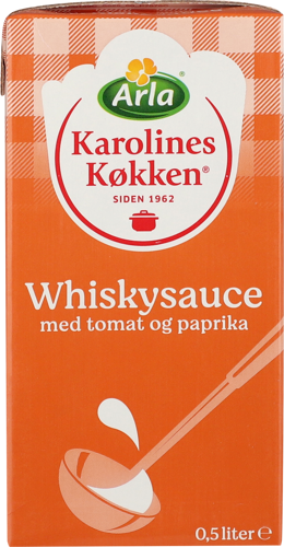 Arla Karolines Køkken® Whiskysauce m/ tomat & paprika 4% 0.5 l