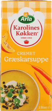 KK CREMET GRÆSKARSUPPE 1X1L