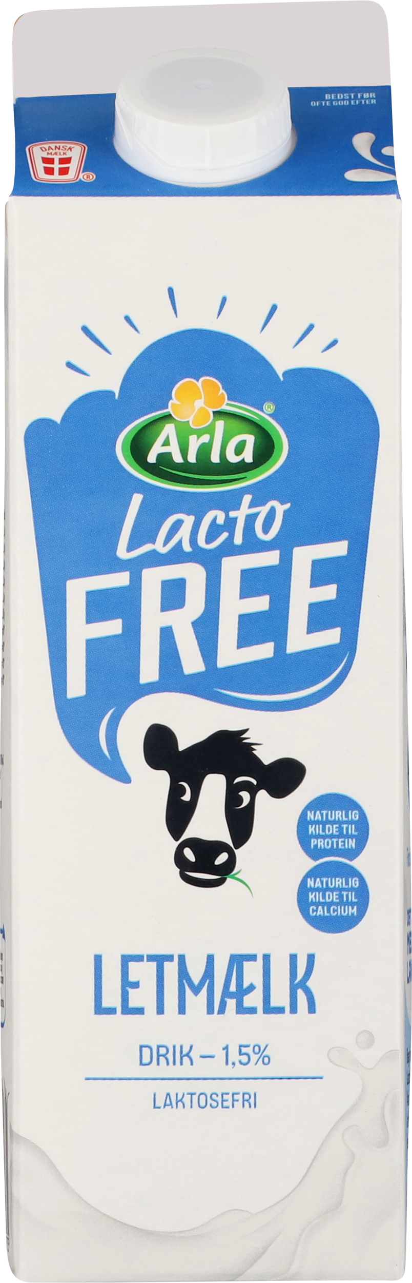 Laktosefri Letmælk drik 1,5% 1 L